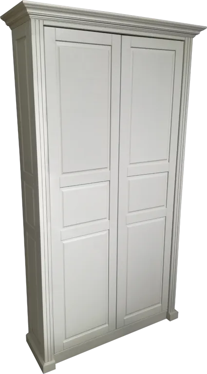 Гардероб за спалня в бяло